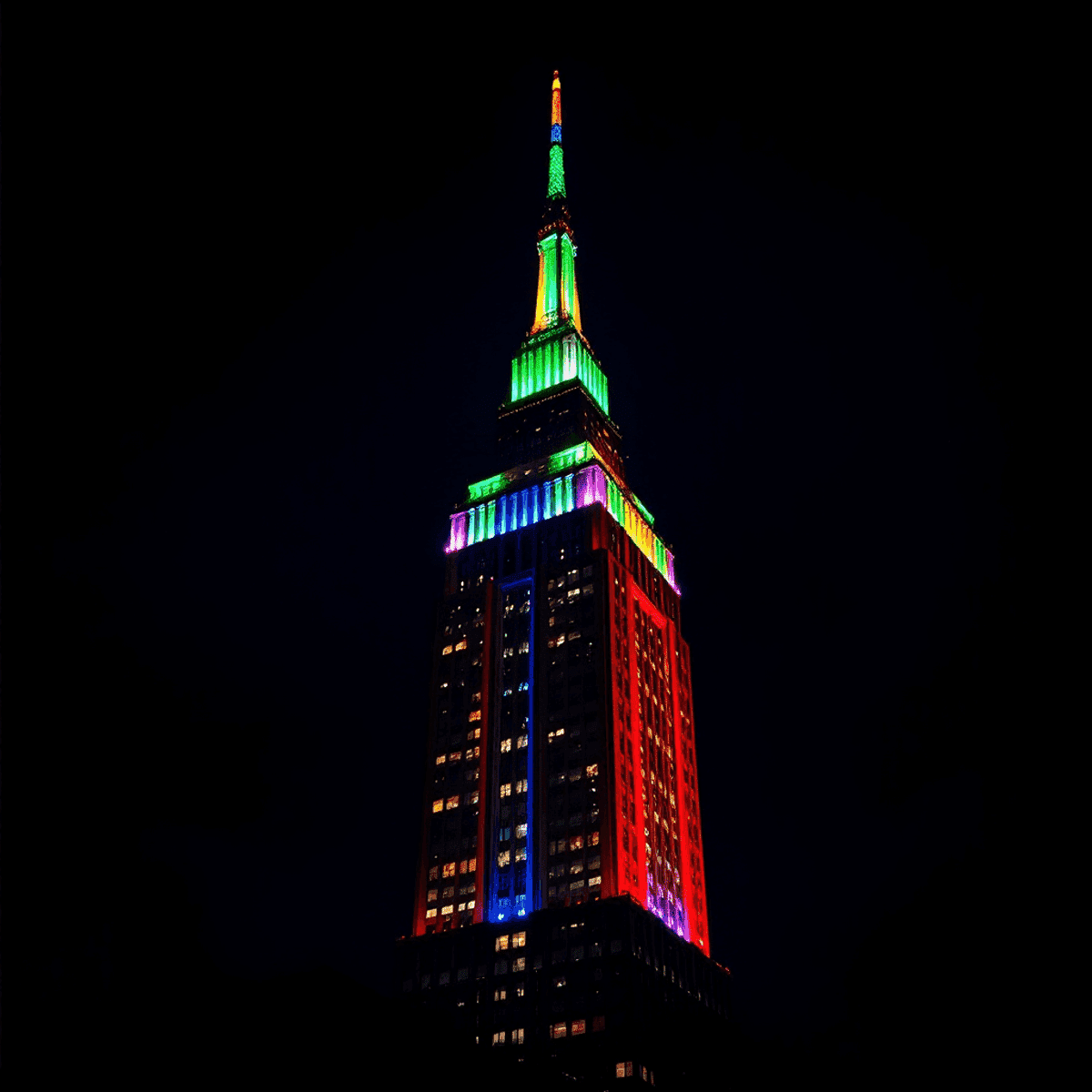 After Many Years, the Empire State Building Changes Its Li …