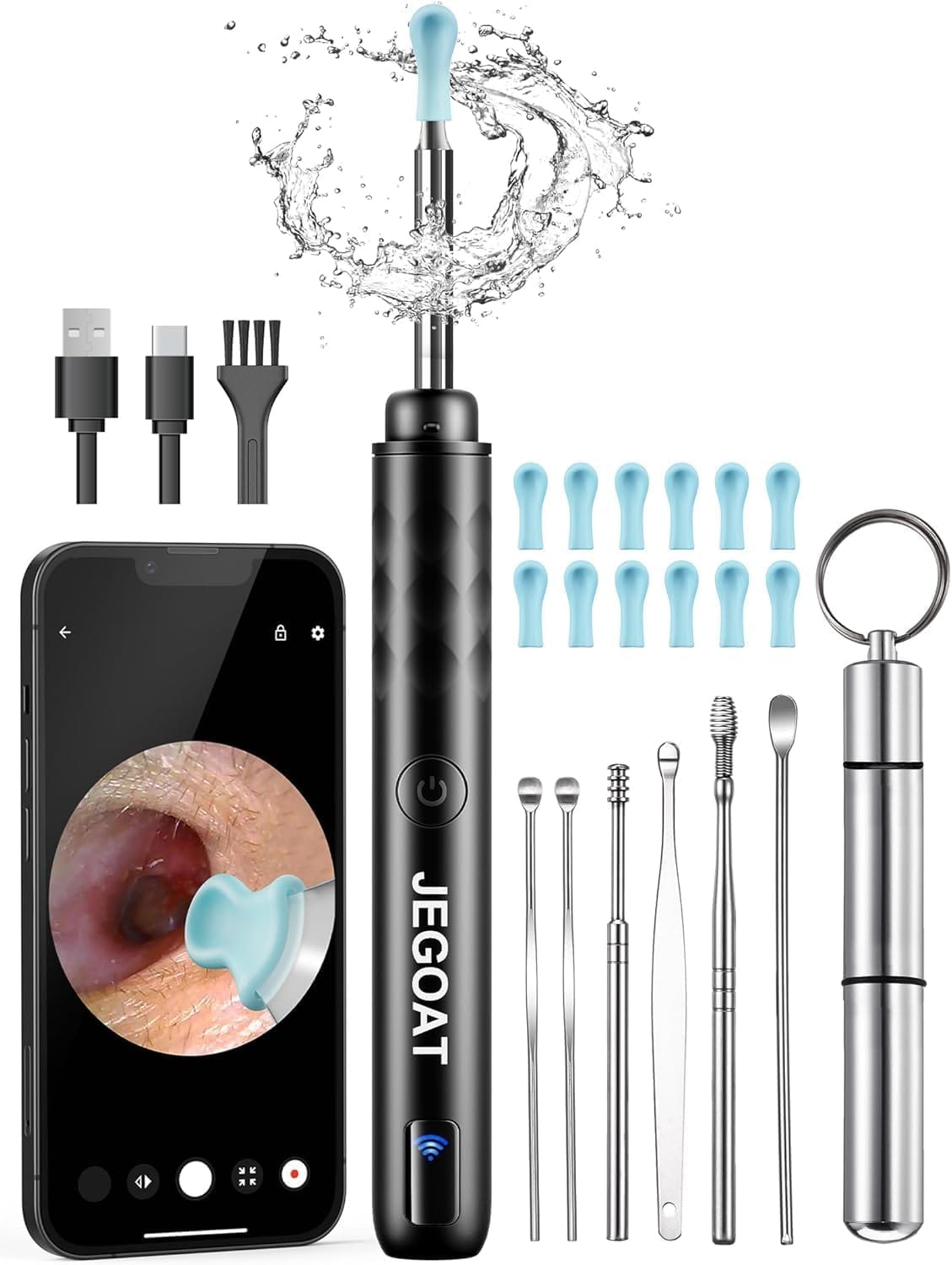 Experience Crystal-Clear Cleaning: Review of the 1296P HD Ear Wax Removal Tool Camera!