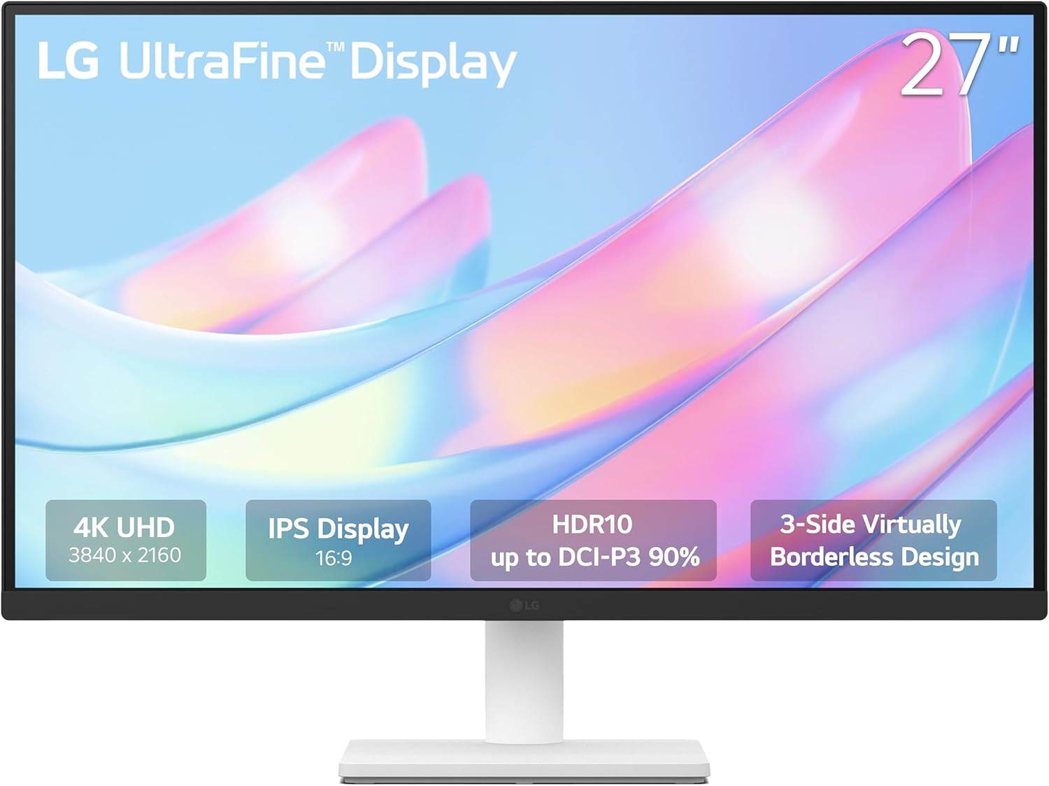 LG 27US500-W Ultrafine Monitor