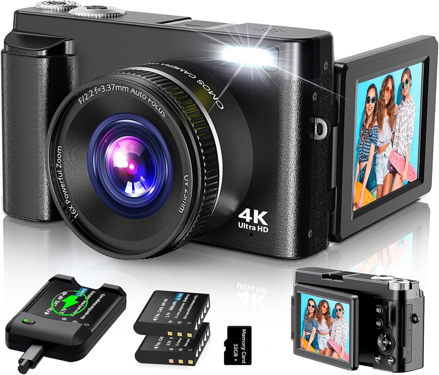 Capture Stunning Moments: The 4K Vlogging Camera You Need  …