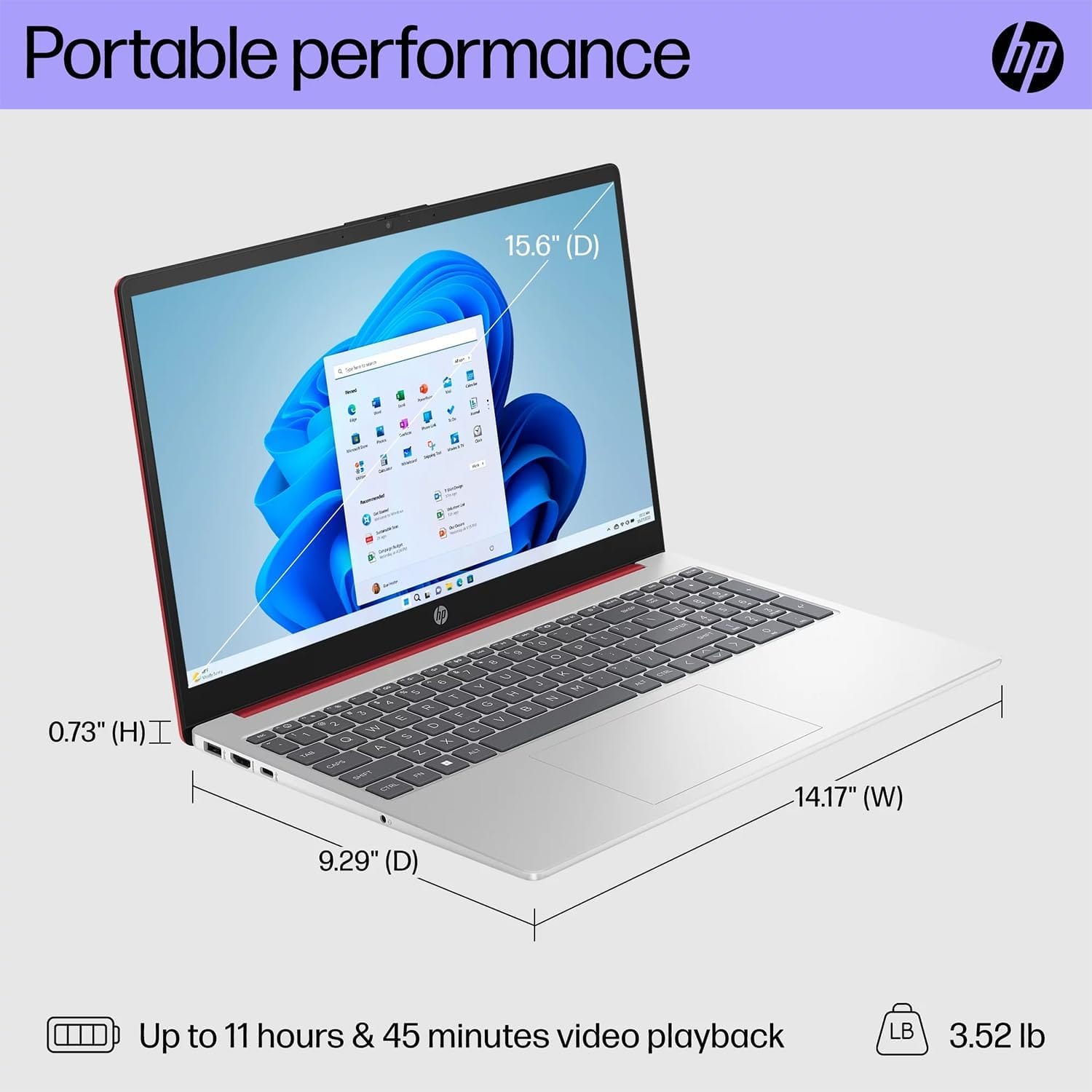Unleash Productivity On-the-Go: HP 15.6" Portable Laptop Review