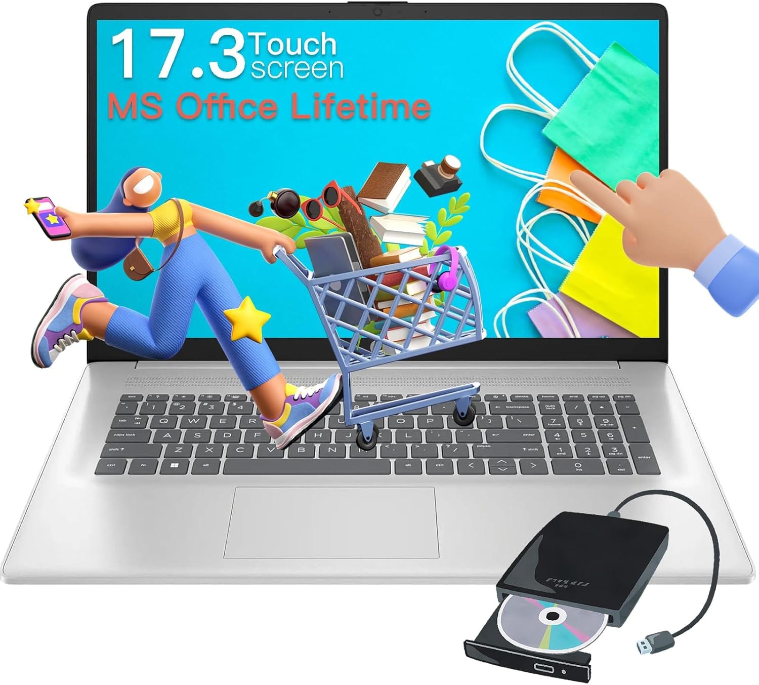 Unleash Productivity: A Review of the HP 17-inch Touchscre …