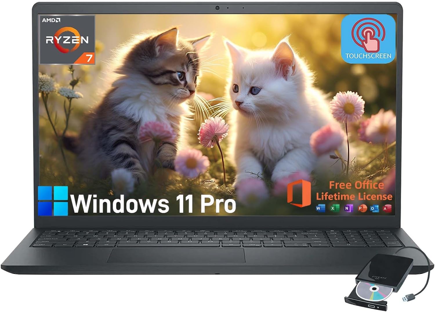 Unlock Productivity: Review of the Dell Inspiron 15.6" Touchscreen Laptop for Business & Students