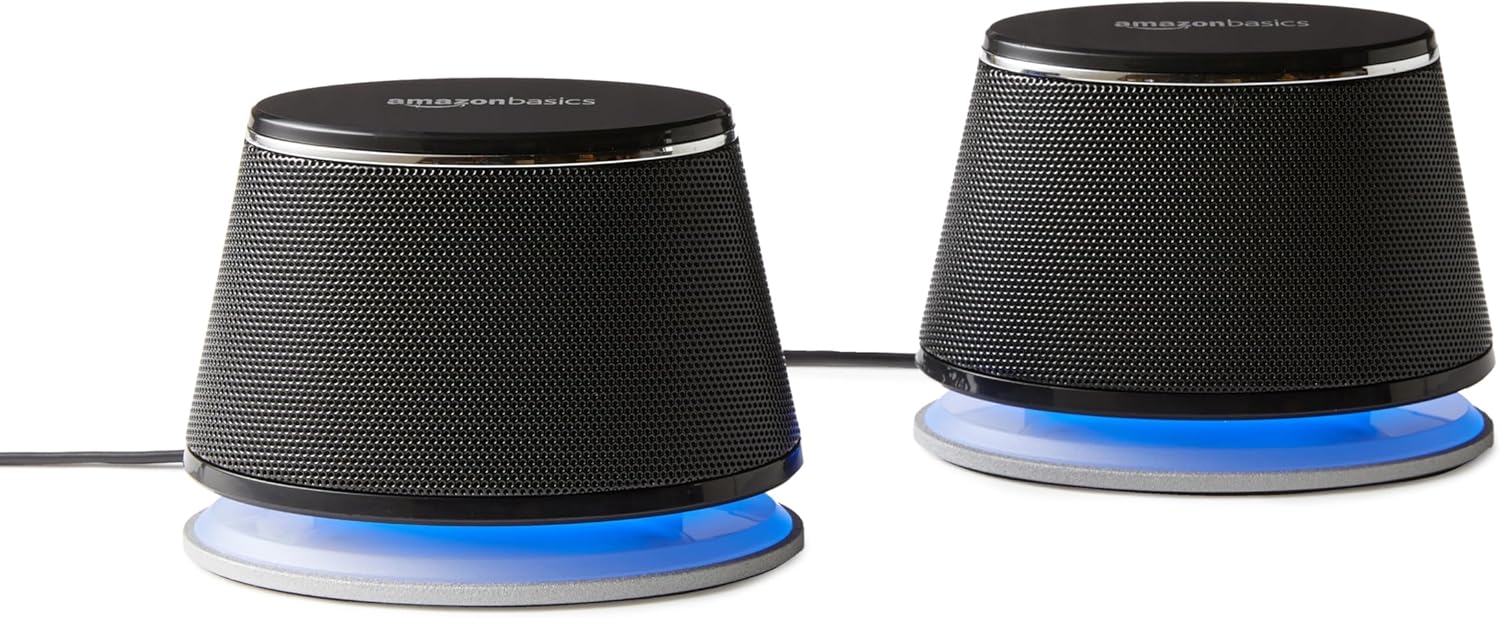 Elevate Your Sound: A Review of Amazon Basics Stereo 2.0 Speakers