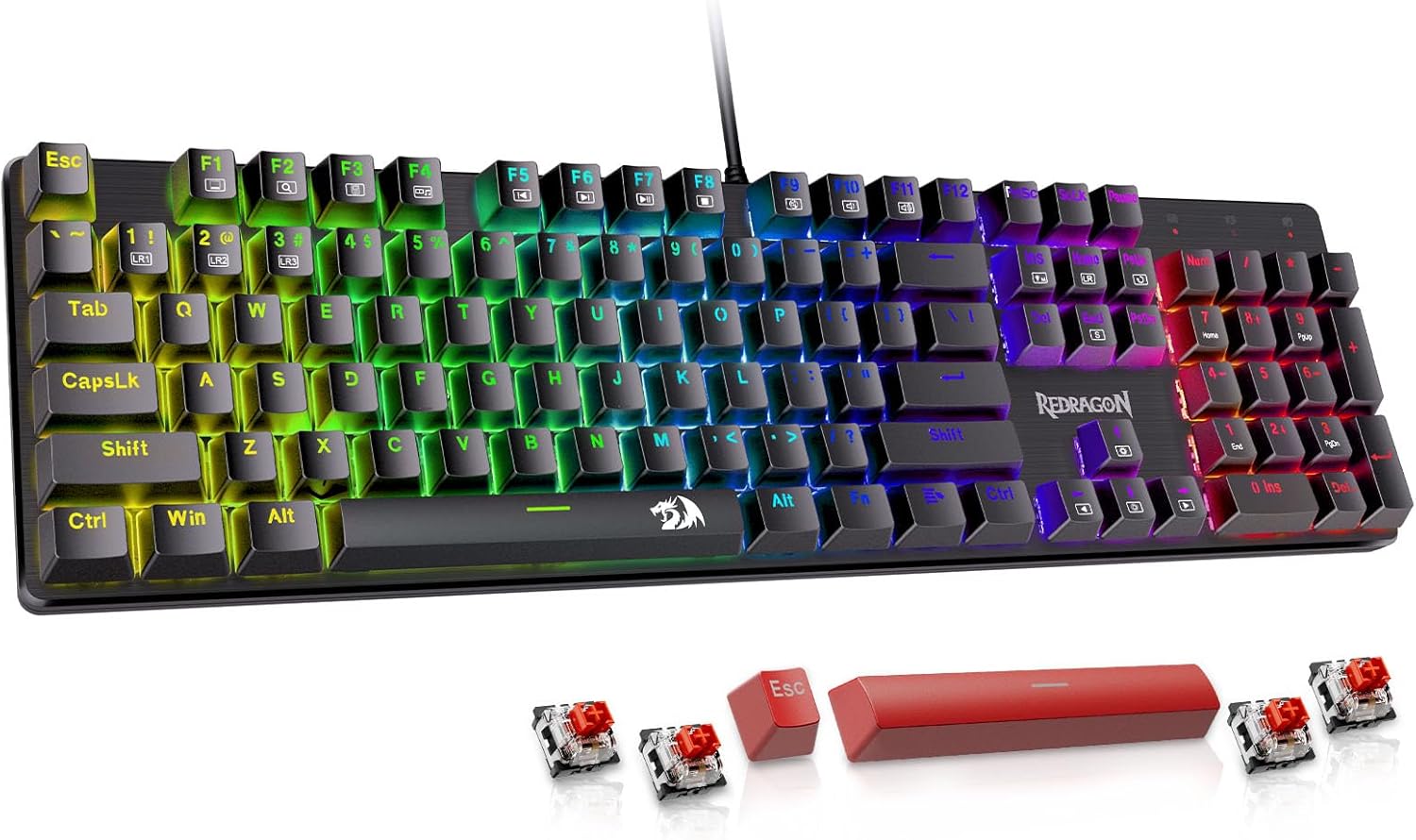 Ignite Your Gameplay: Redragon Mechanical Gaming Keyboard Review