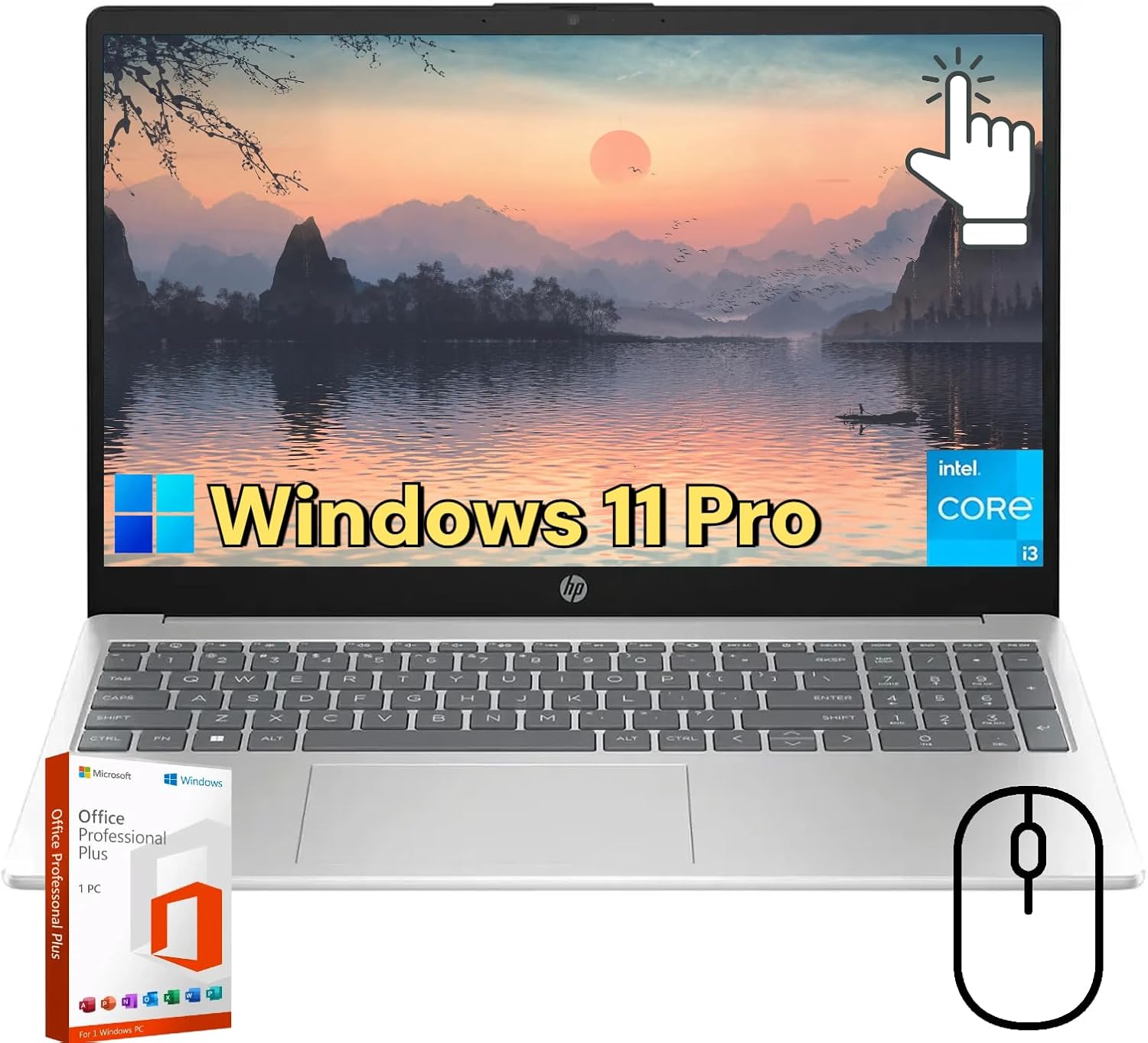 Unleashing Productivity: A Review of the HP 15.6 Portable Touchscreen Laptop