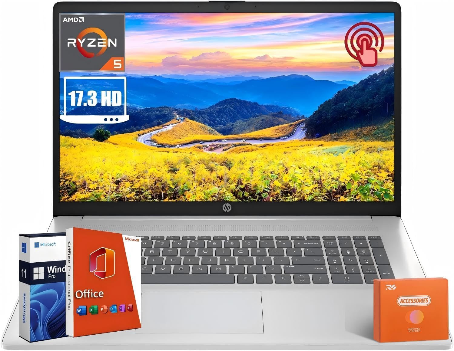 Unleash Productivity: HP 17.3" Touchscreen Business Laptop Review