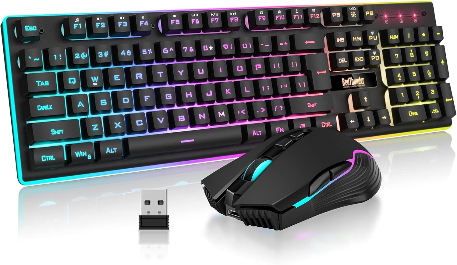 Unleash Your Game: RedThunder K10 Wireless Keyboard & Mouse Combo Review