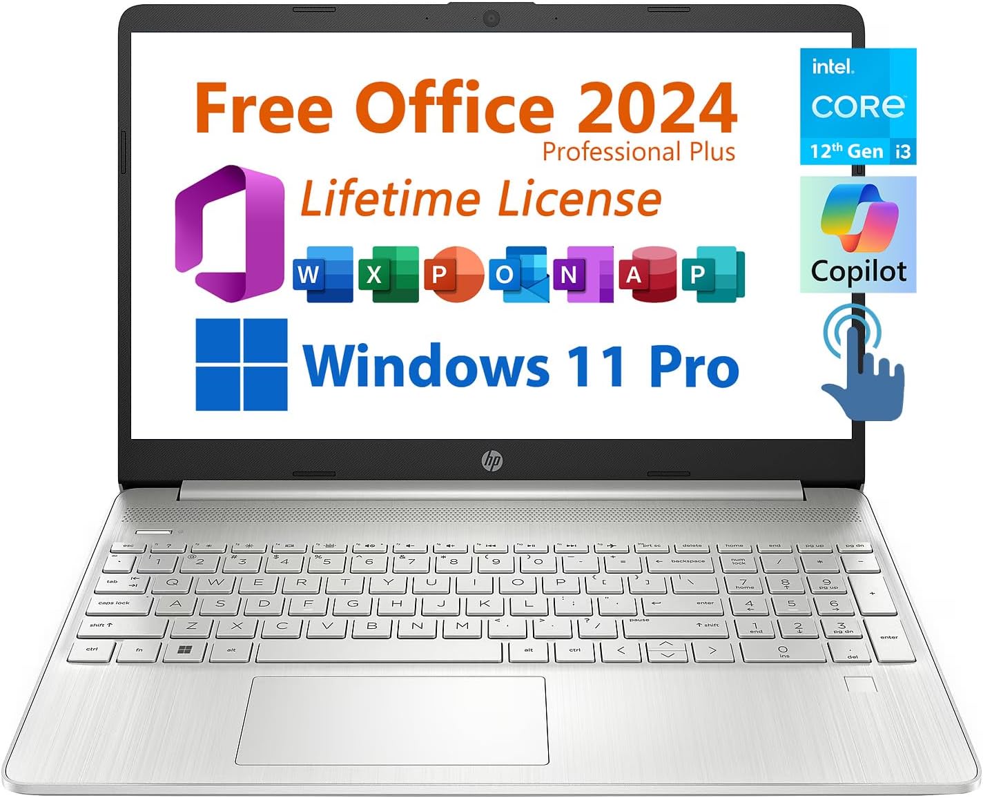 Unlock Productivity: HP 15.6" Business Laptop Review with Free Office 2024 & AI Features!