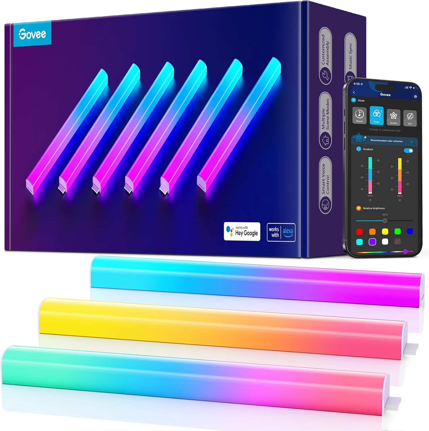 Illuminate Your Space: Govee Glide Wall Lights Review - The Smart RGB Lighting for Gamers!