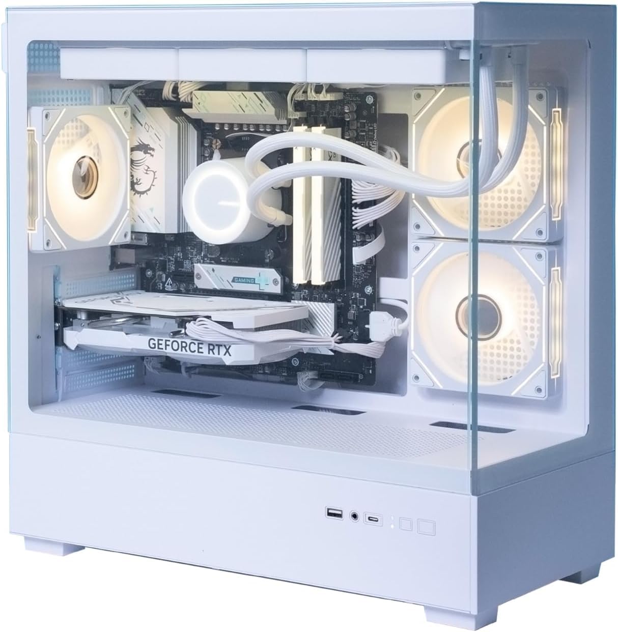 Unleash Your Game: LUXEBYTE Gaming PC White Review